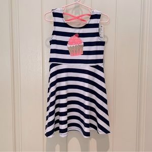 Girls Birthday Cupcake Dress